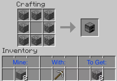 HOW TO CRAFT A FURNACE HOW TO CRAFT A FURNACE