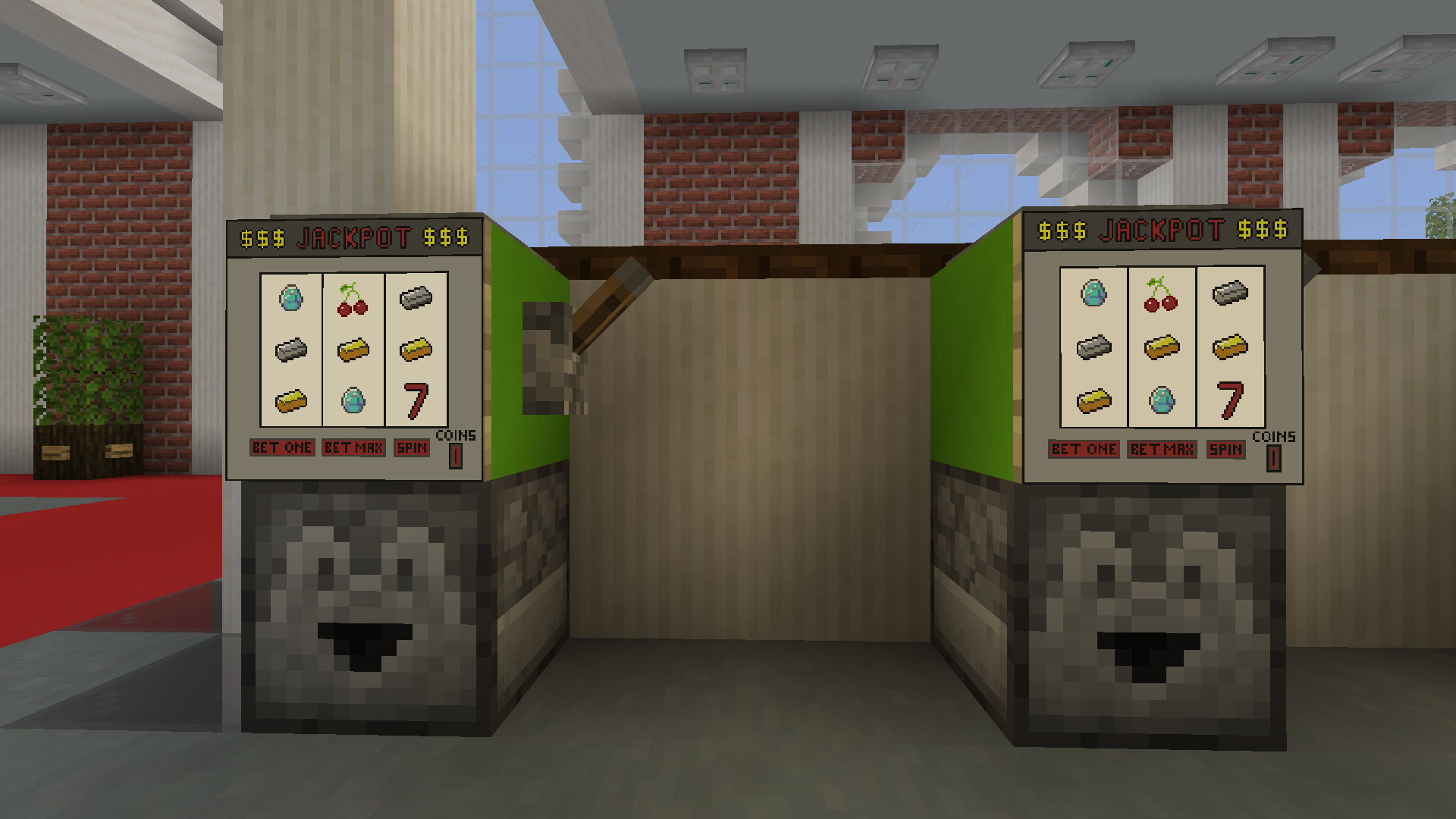 slot machine minecraft