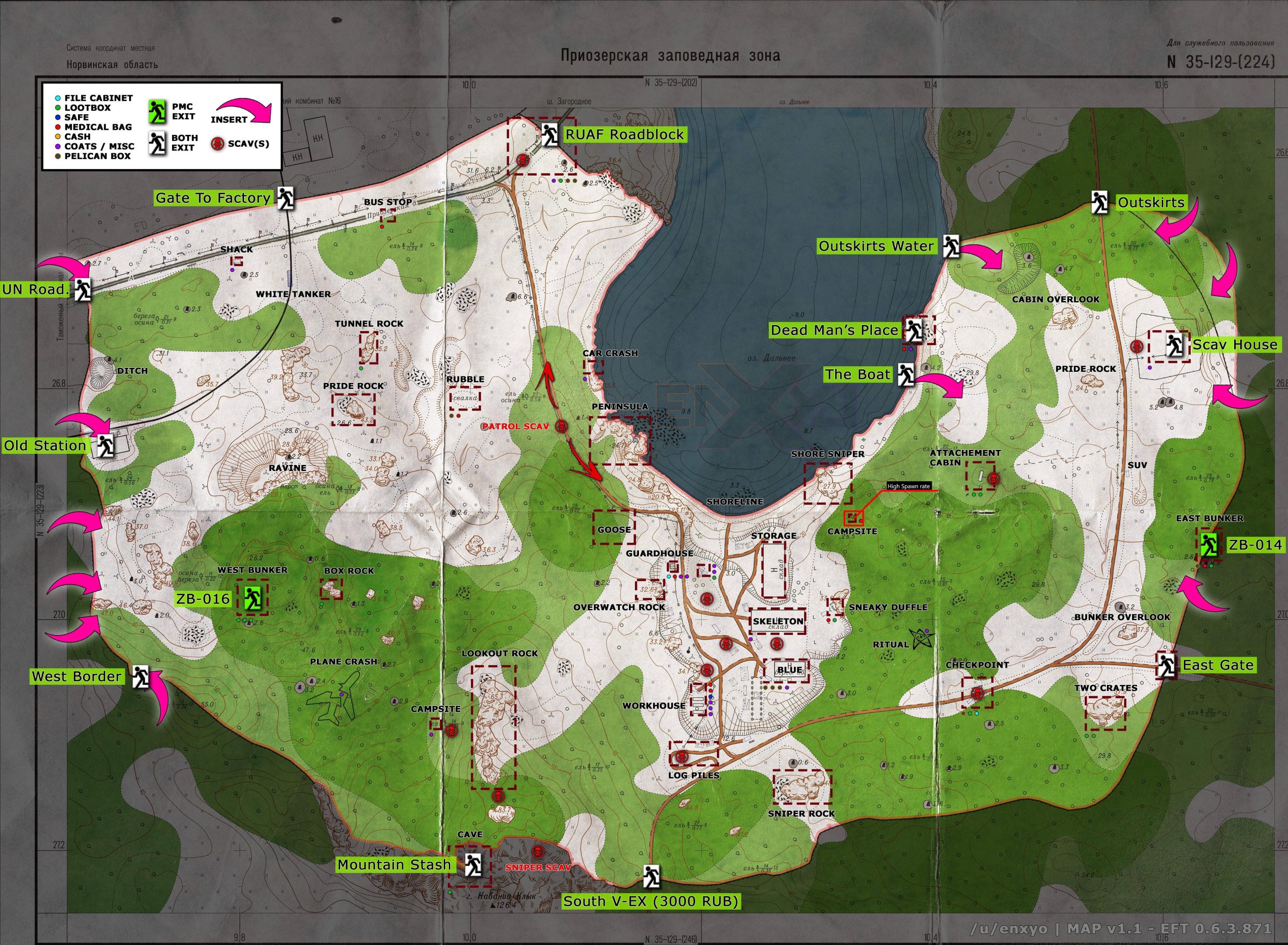 Escape From Tarkov Woods Map Guide 2021 Escape From Tarkov Woods Map Guide 2021