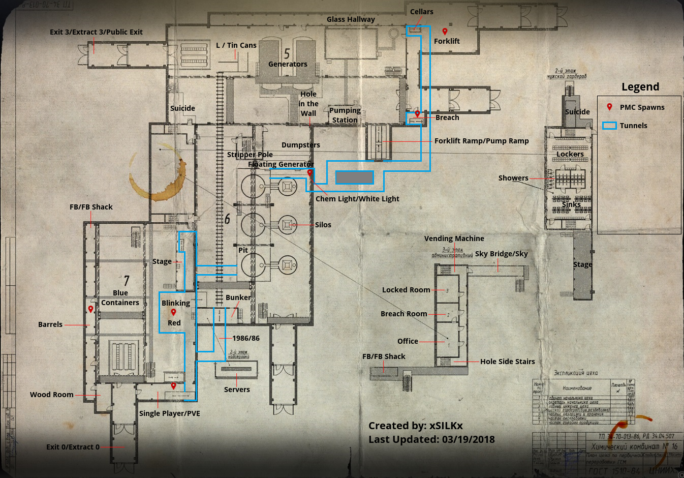 FACTORY MAP TARKOV IS THE SMALLEST