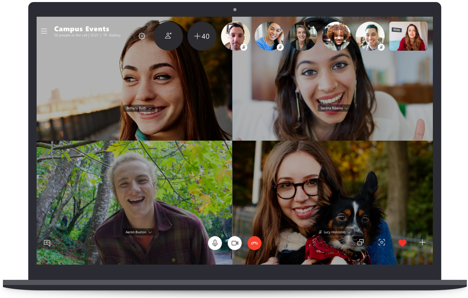 Can you skype with multiple people